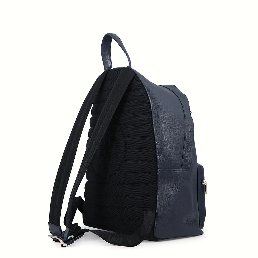Dior Christian Backpack Bag Leather Collaboration Stussy Black